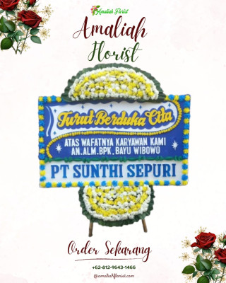 Papan Bunga Duka di Kayumalue Ngapa